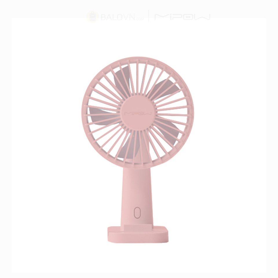 Quạt cầm tay Mipow Flip Adjust Mini FAN F01 - Hồng